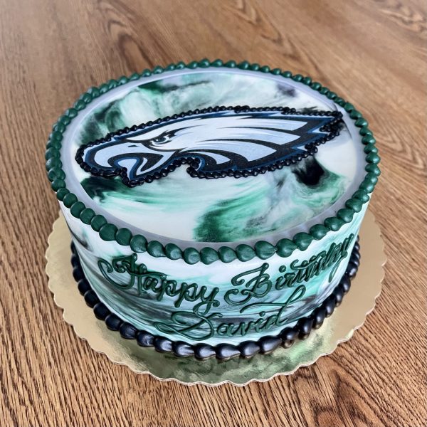 Eagles Themed Layer Cake