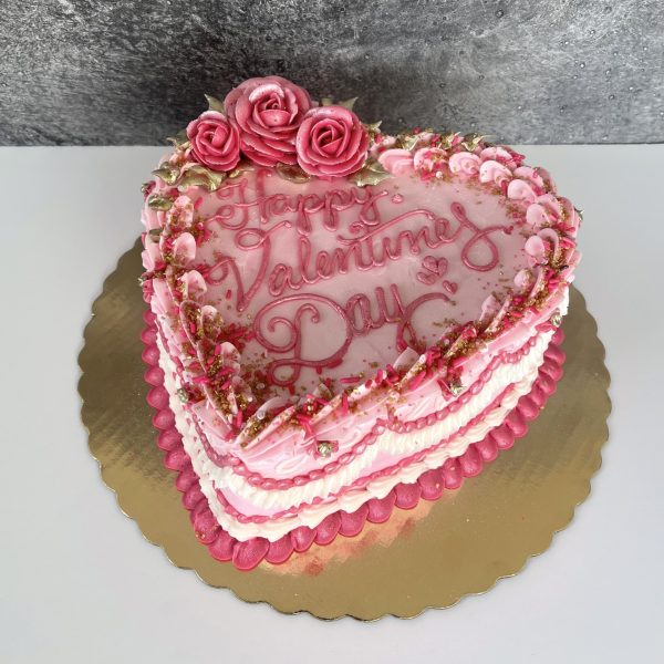 Valentine's Heart Cake