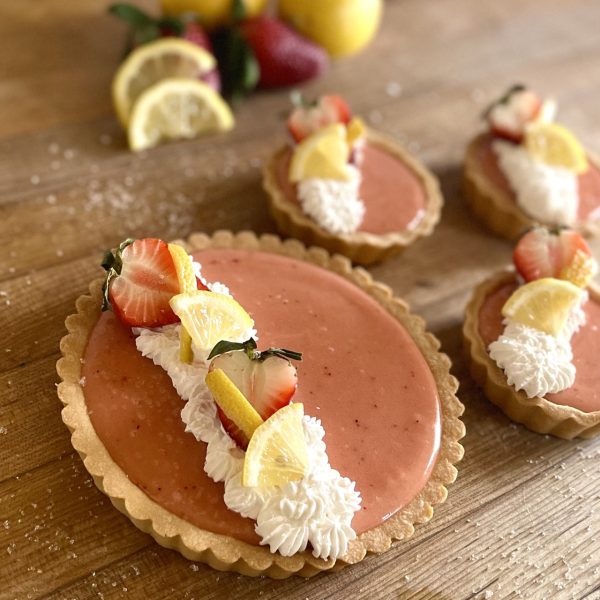 Strawberry Lemonade Tart