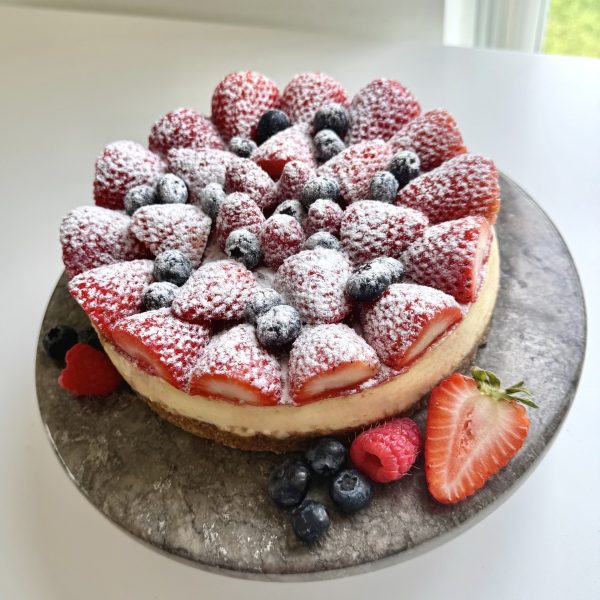 Triple Berry Cheesecake