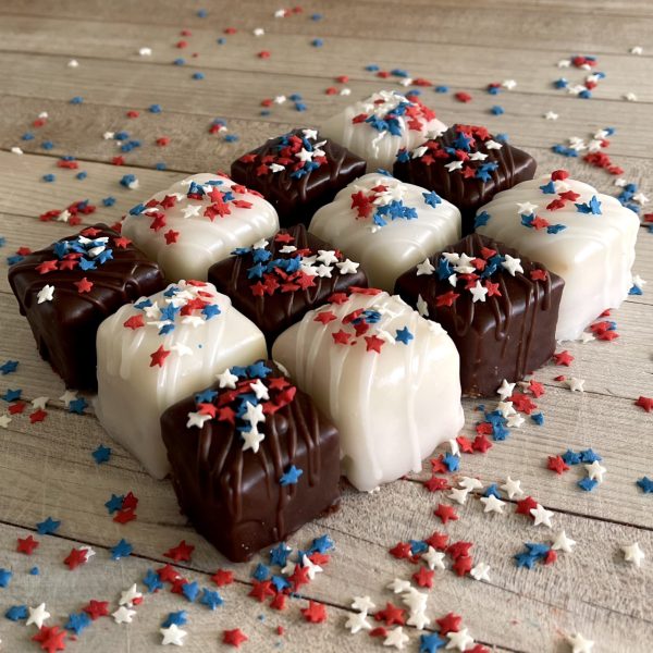 Fourth of July Petit Fours
